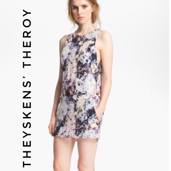 Theyskens' Theory Dresses & Skirts - NWT TheySkens Theory Splattered Paint Dress